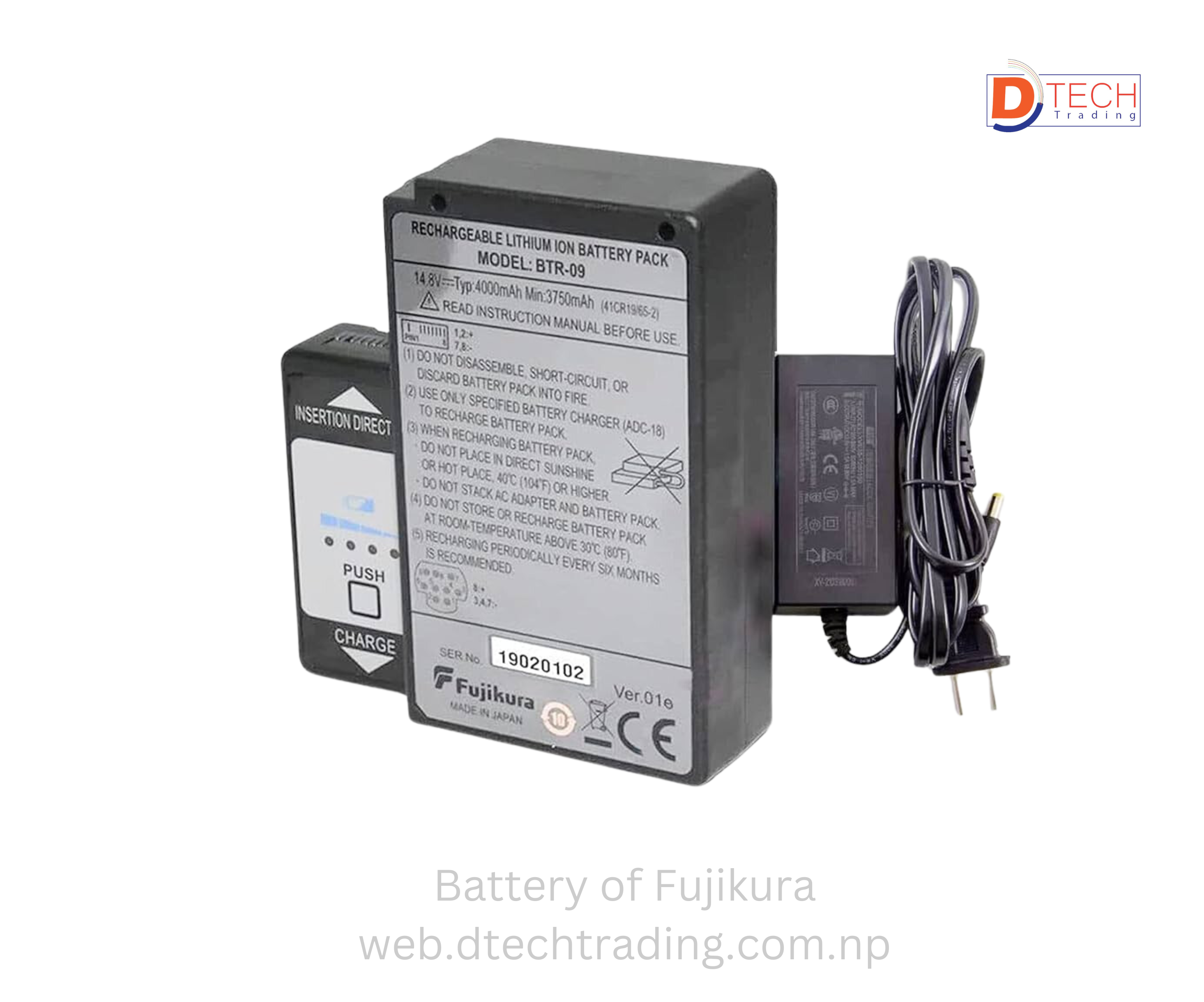 Battery of Fujikura BTR-09 198